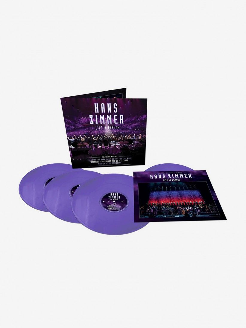 Disco de Vinil Hans Zimmer: Live In Prague Coloured Disco de Vinil Hans Zimmer: Live In Prague Coloured