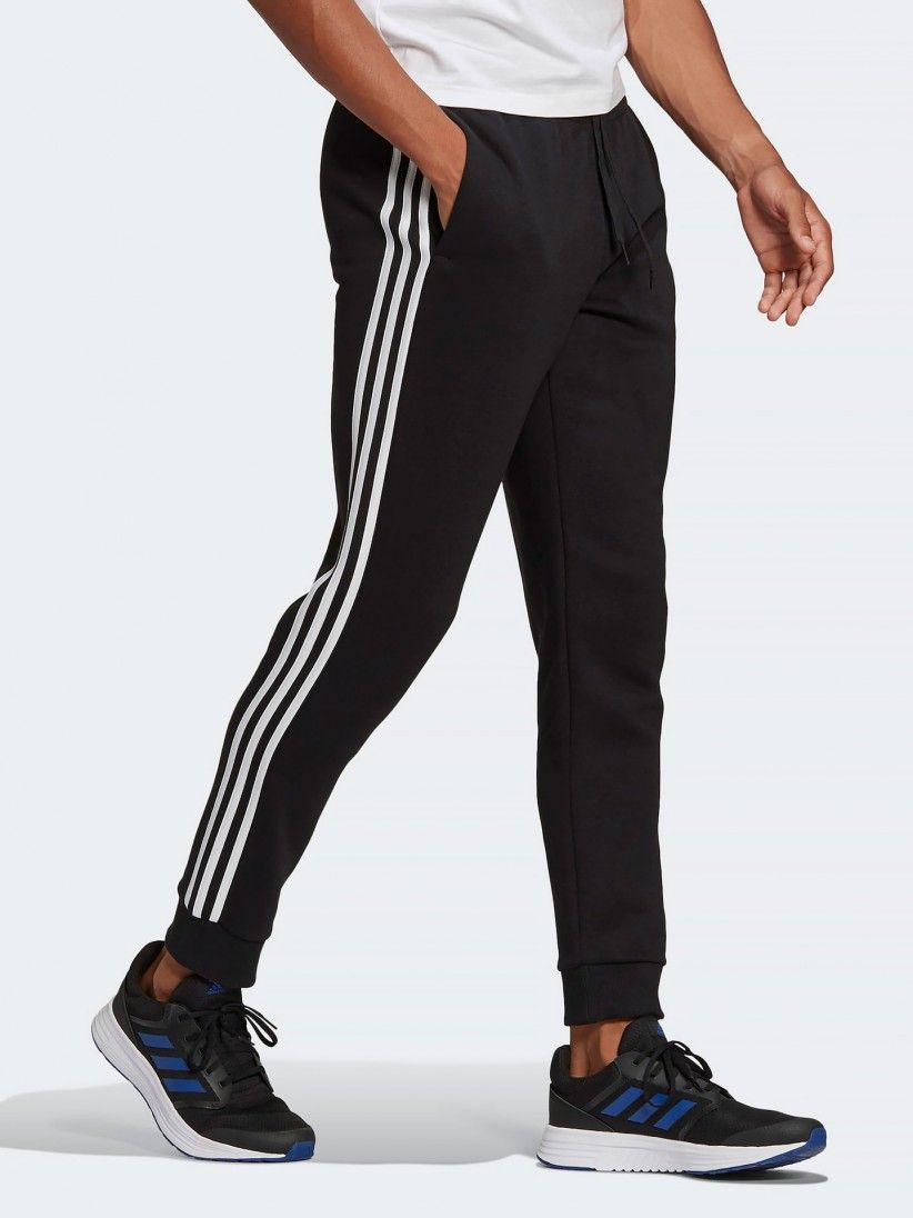 Adidas Essentials 3-Stripes Fleece Trousers