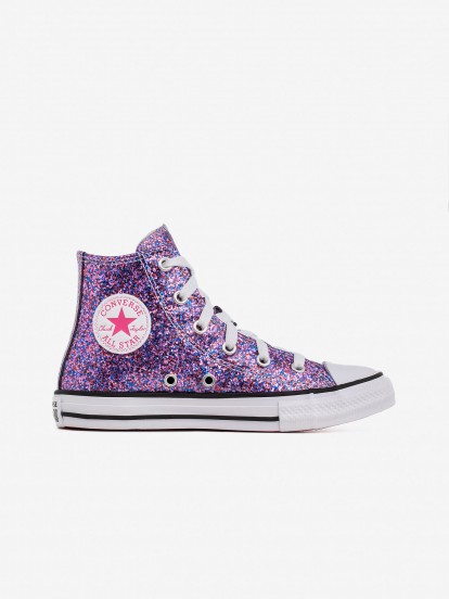 Converse Chuck Taylor All Star High Top Glitter Sneakers