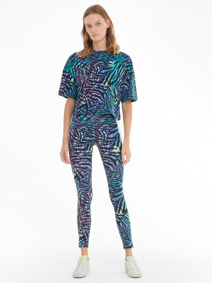 puma leopard print leggings
