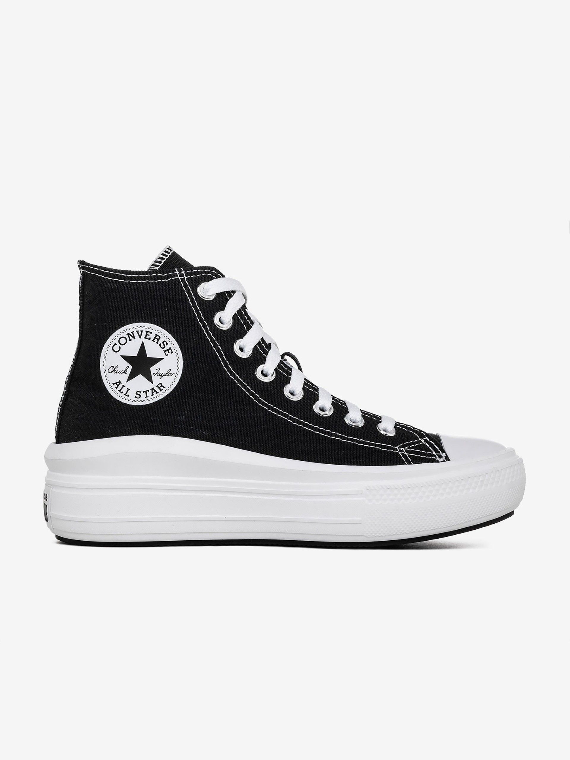 Converse Chuck Taylor All Star Move Platform Black Sneakers