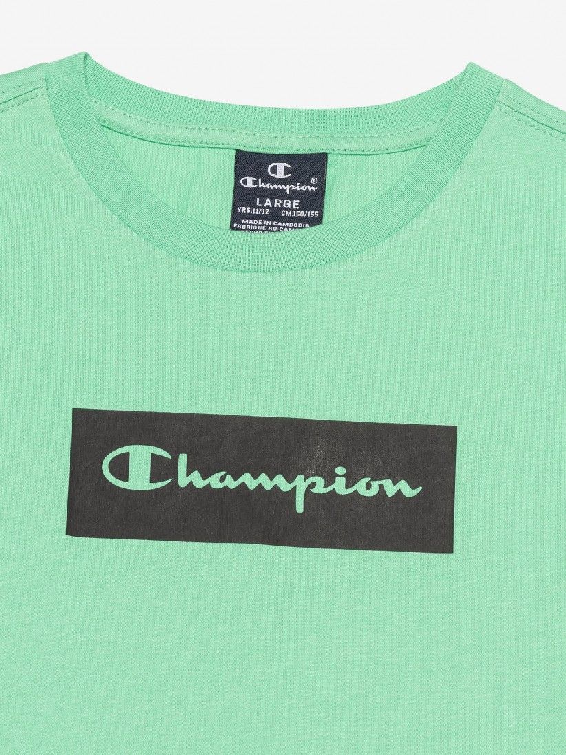 Champion Color Block Box Script T-shirt