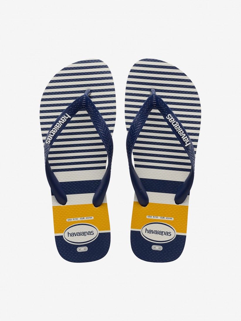 havaianas nautical flip flops