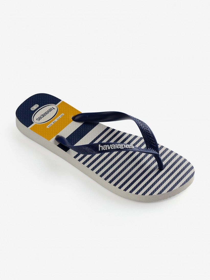 havaianas nautical flip flops
