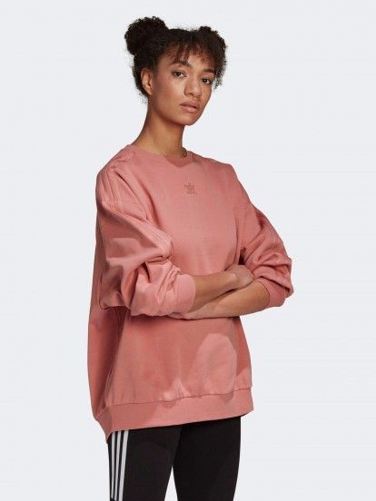 Adidas Crew Shimmery Trefoil Sweater