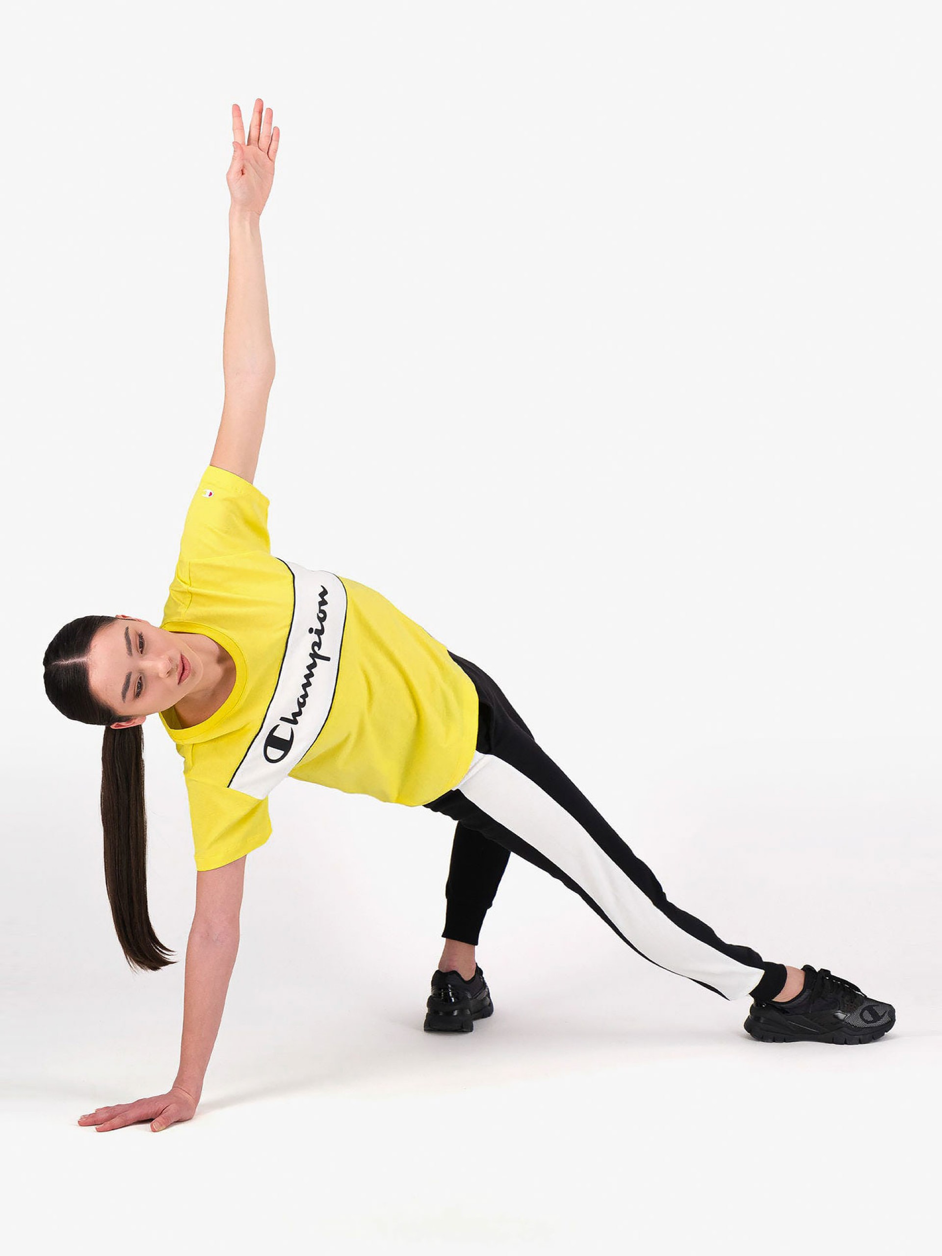 T-shirt Champion Blocked Script