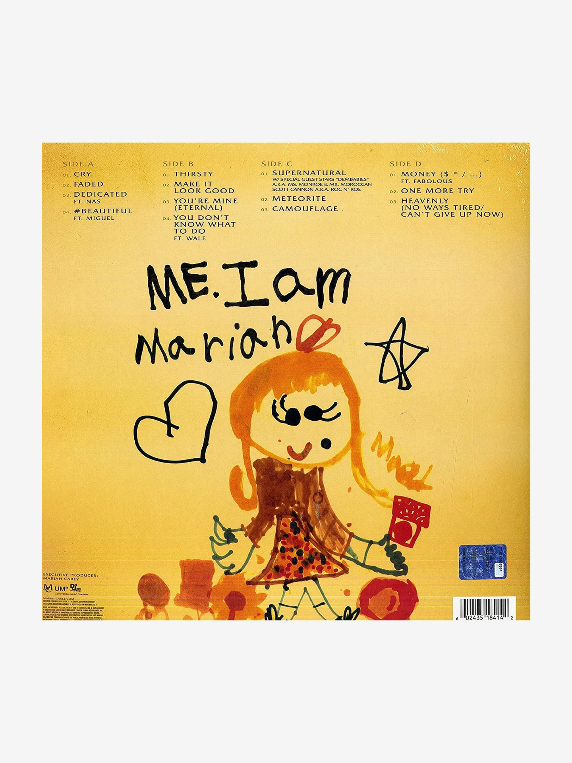 Disco de Vinilo Mariah Carey - Me: I Am Mariah