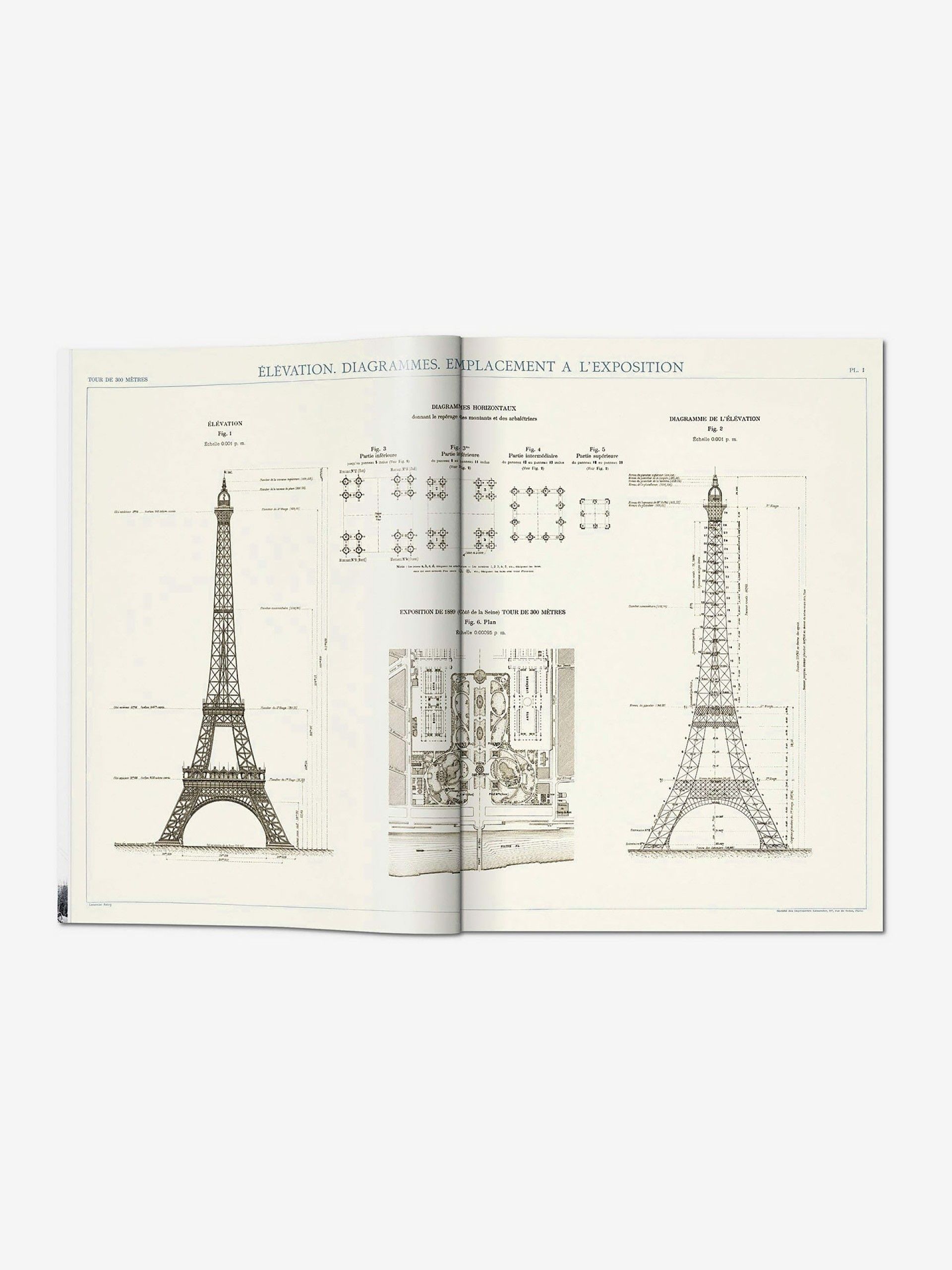 Livro Bertrand Lemoine - The Eiffel Tower