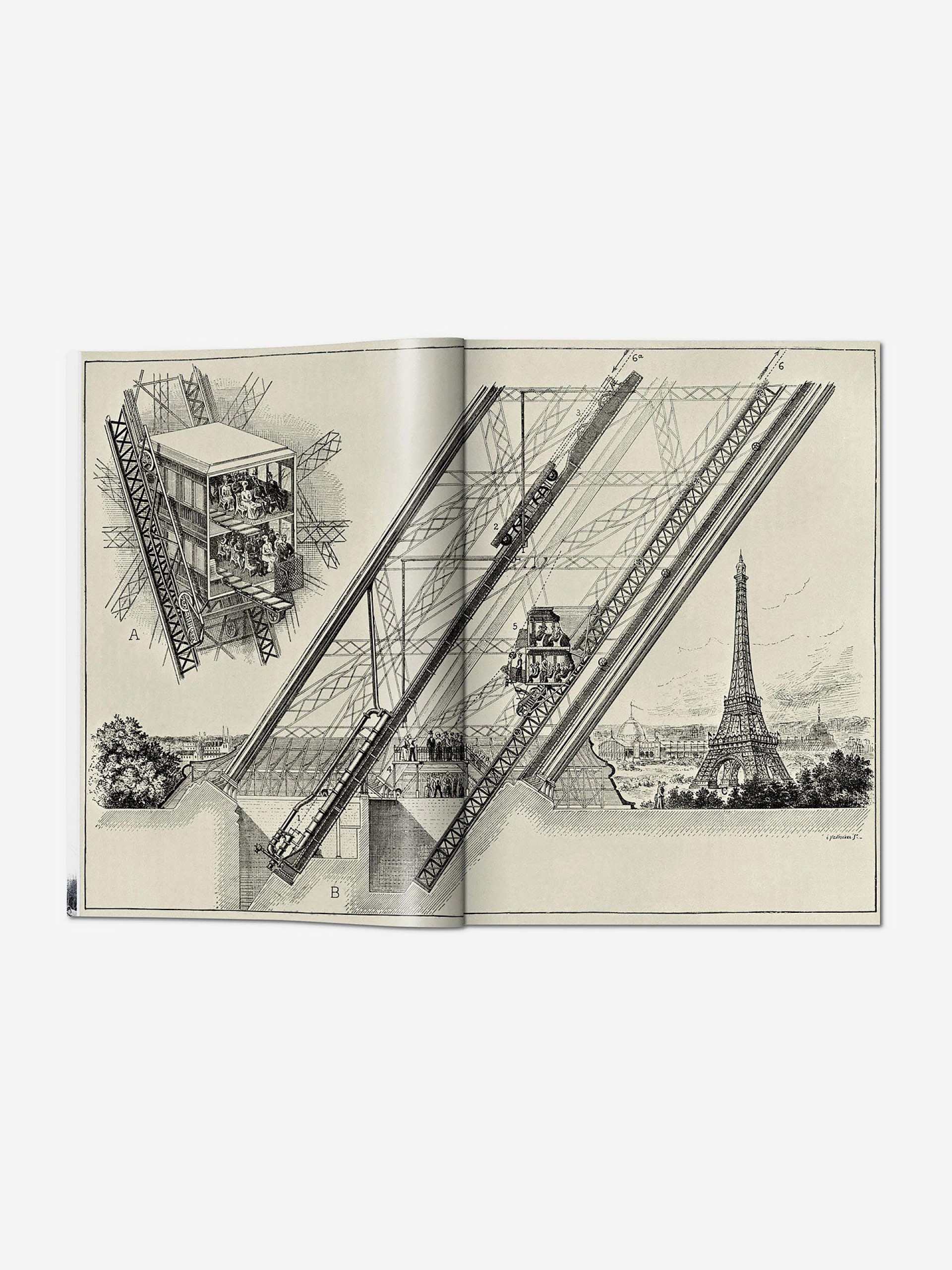 Livro Bertrand Lemoine - The Eiffel Tower