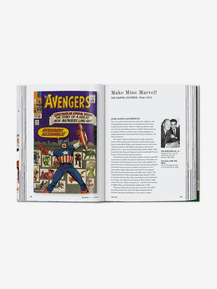 Libro Roy Thomas - The Marvel Age of Comics