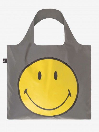 Loqi Reflective Smiley Bag