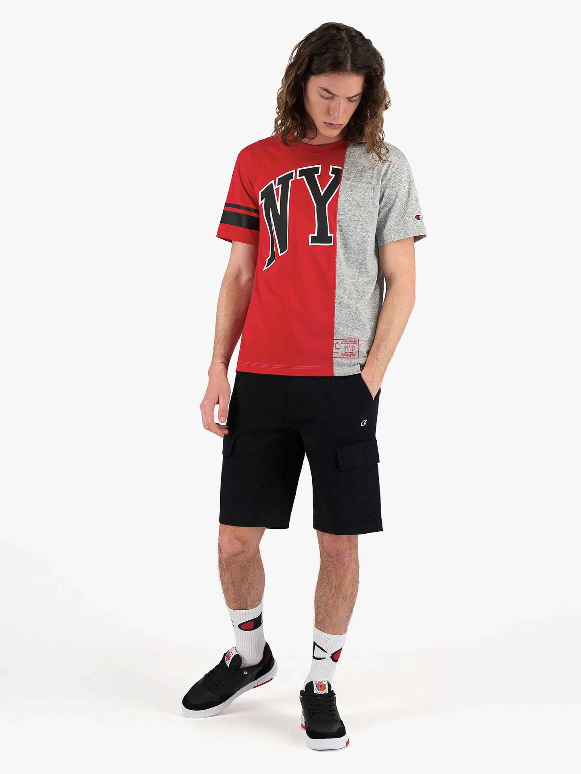 Champion N. Y. Sliced T-shirt