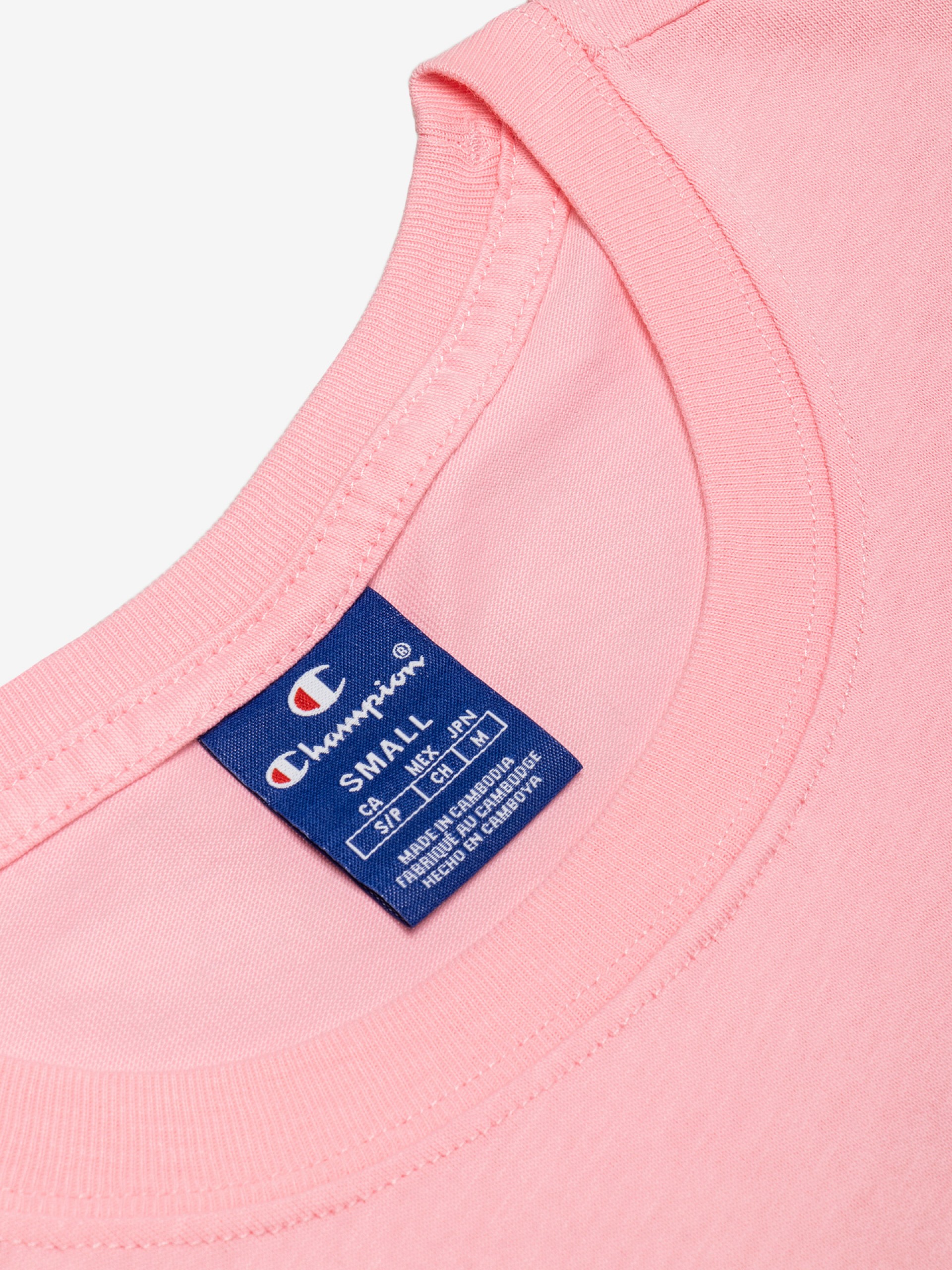 T-shirt Champion Cropped Script Logo