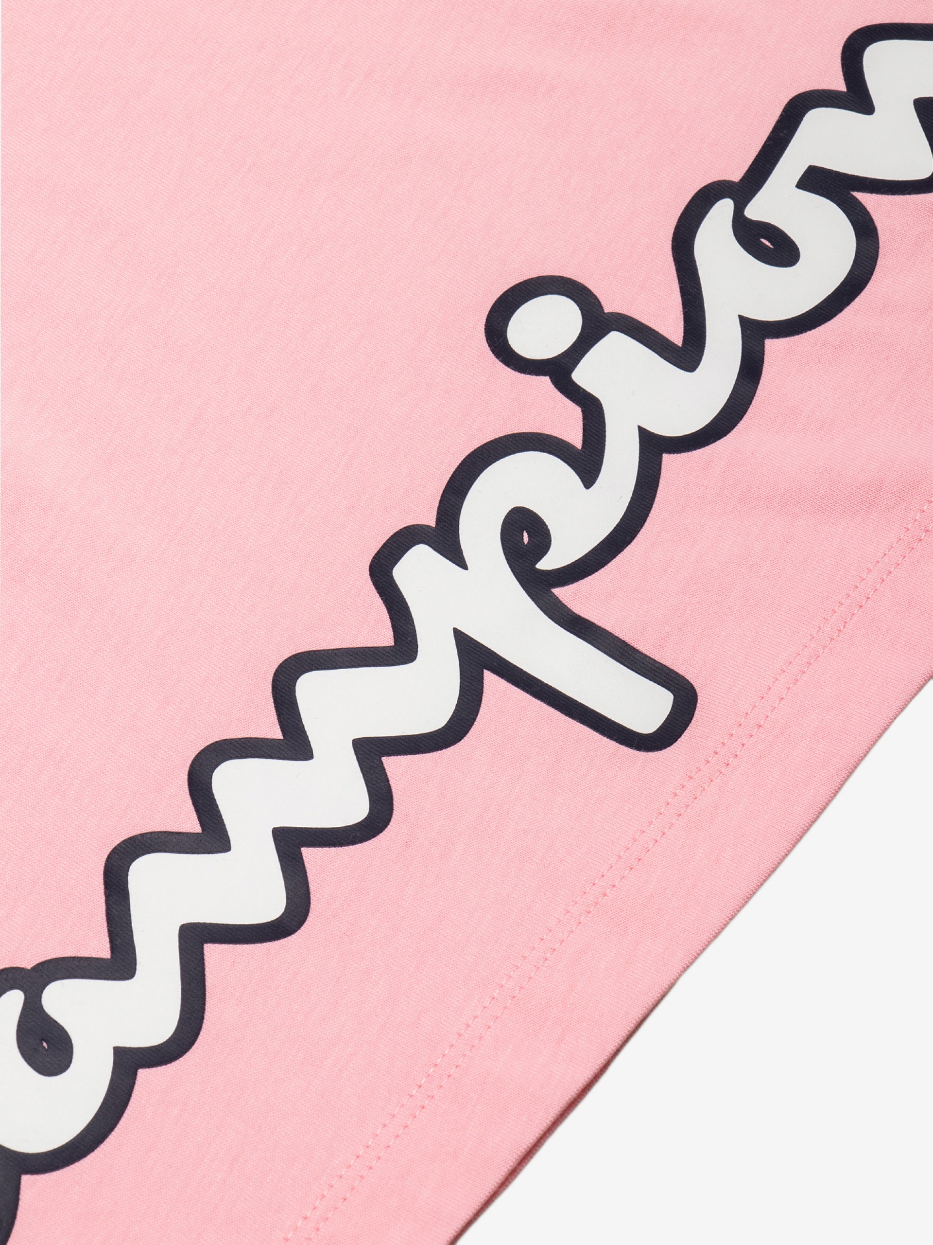 T-shirt Champion Cropped Script Logo
