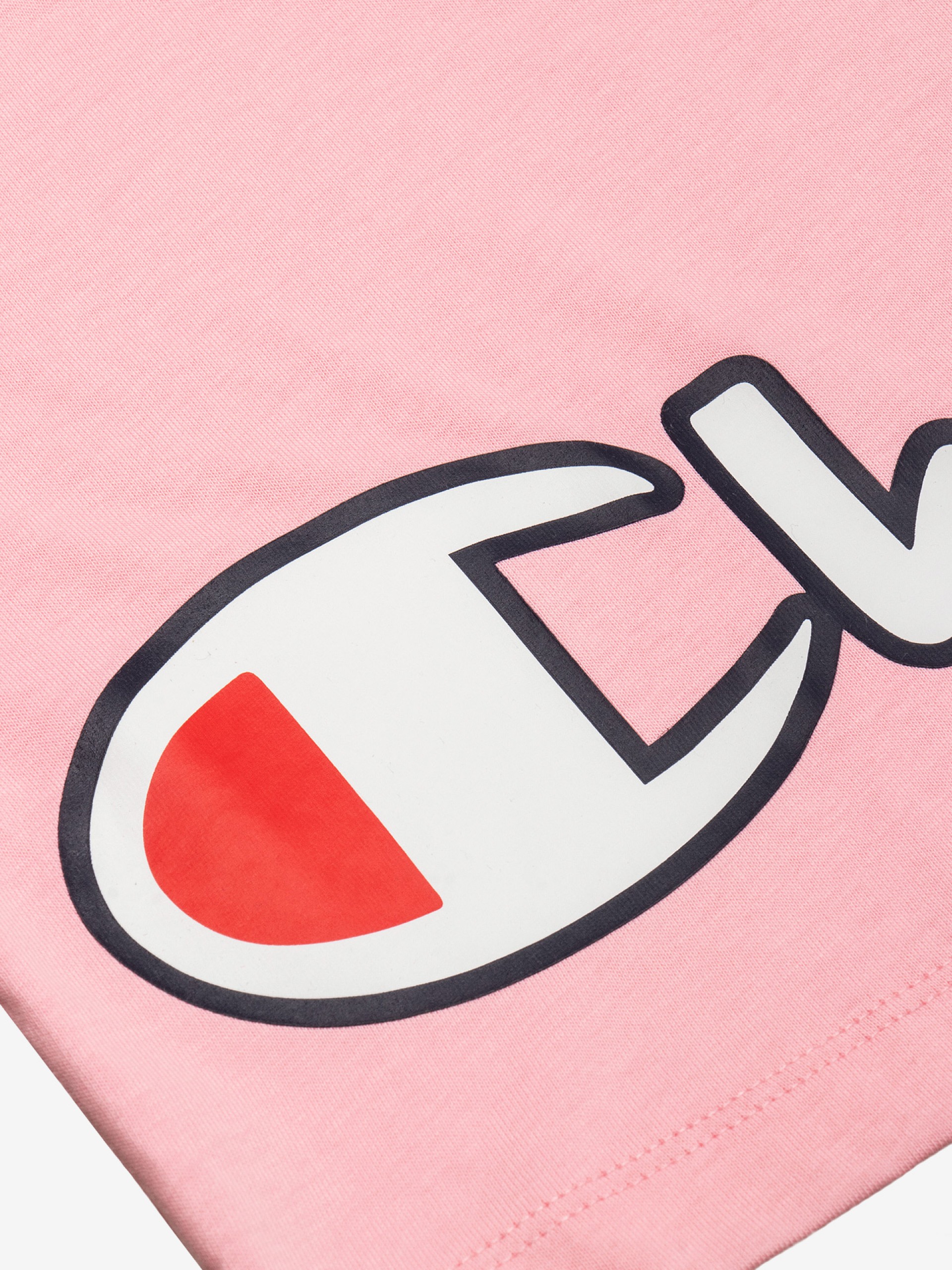 T-shirt Champion Cropped Script Logo