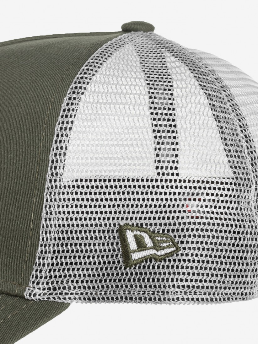 Gorra New Era League Essential Trucker New York Yankees Verde y Blanca