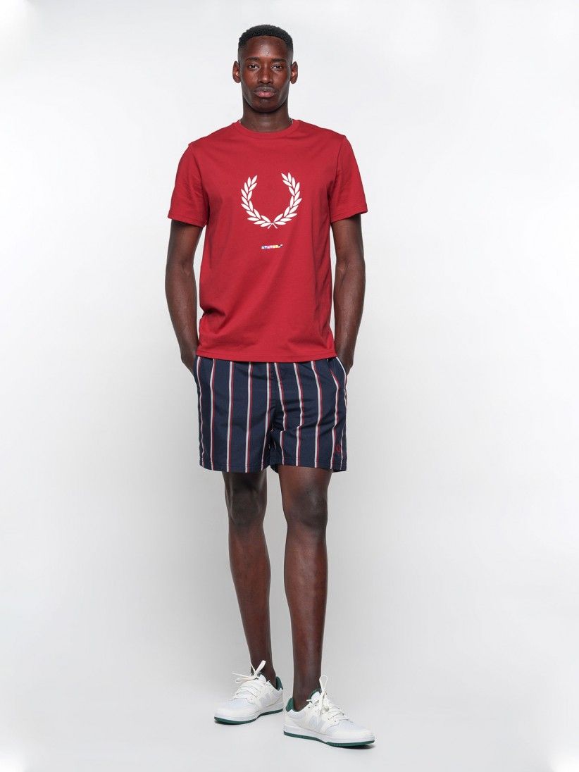 Cales de Banho Fred Perry Lined Up