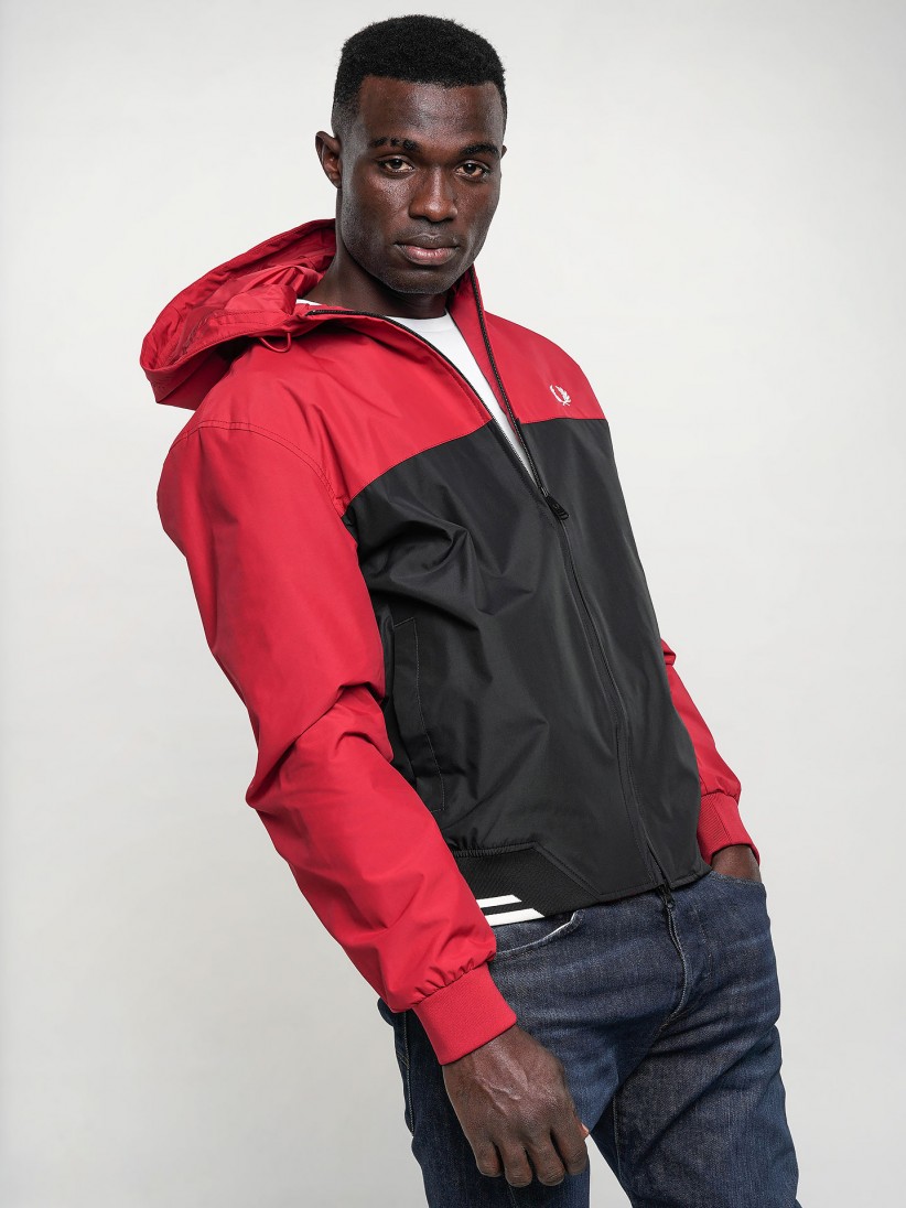 fred perry colour block brentham jacket