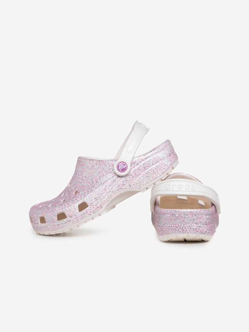 Sandálias Crocs Classic Glitter
