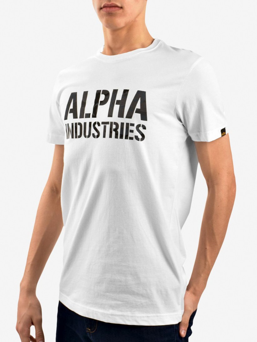 T-Shirt Alpha Industries Camo Print