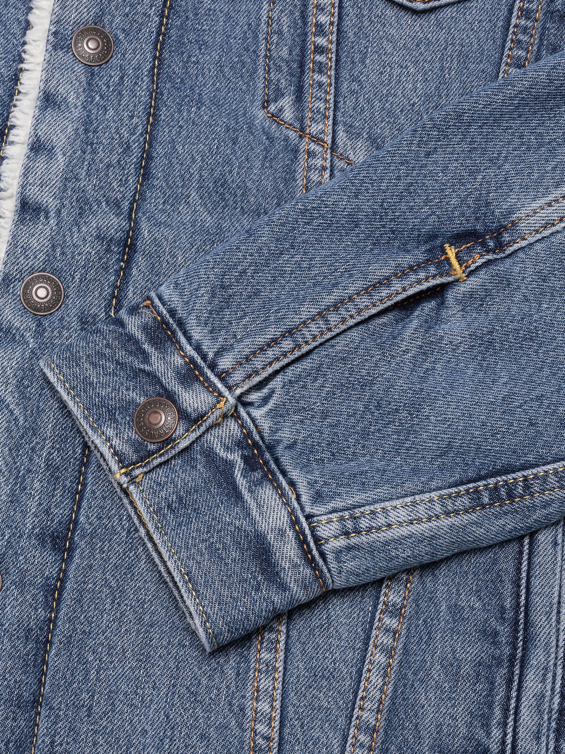 Casaco Levis Sherpa Trucker