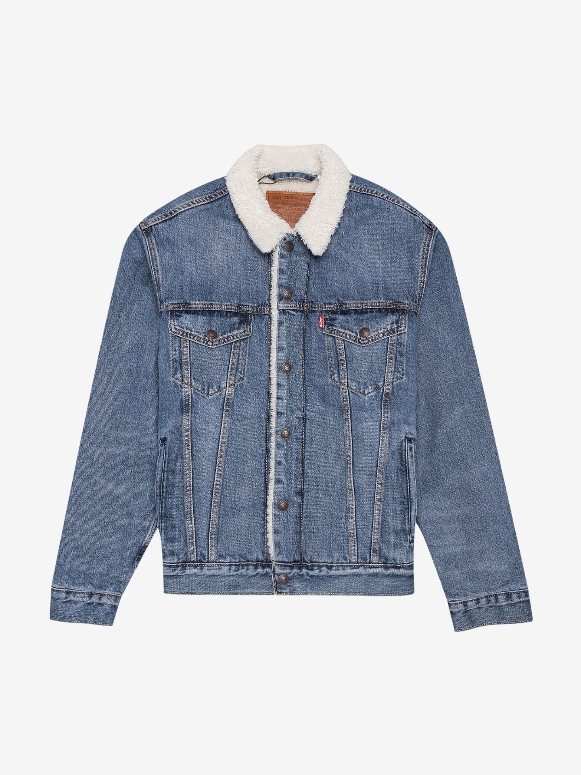 Casaco Levis Sherpa Trucker