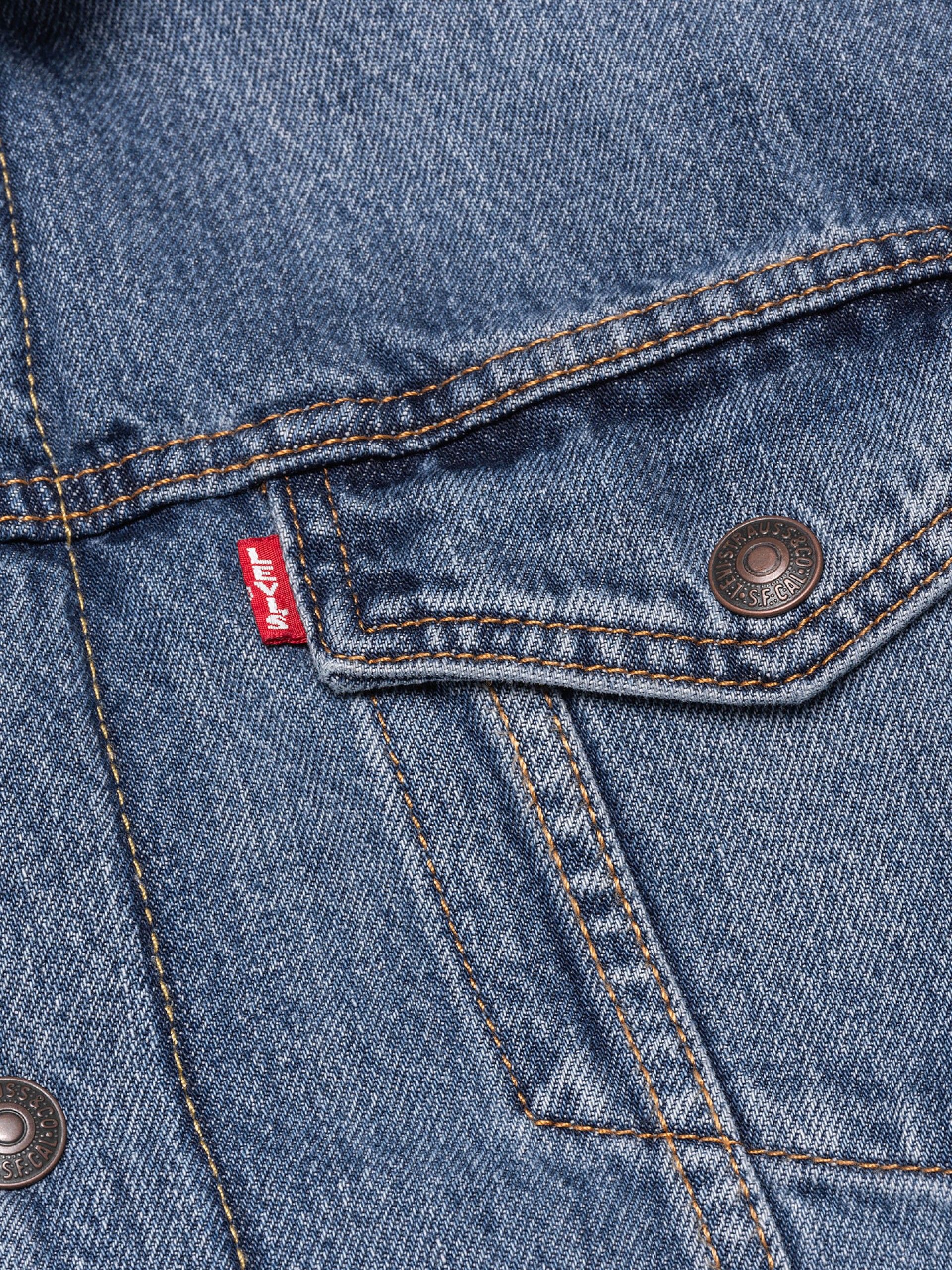 Casaco Levis Sherpa Trucker