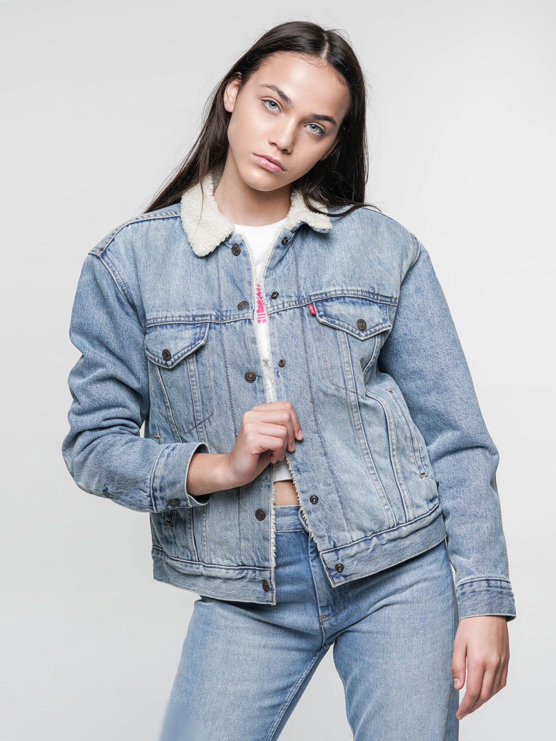 Chaqueta Levis Ex-Boyfriend Sherpa Trucker