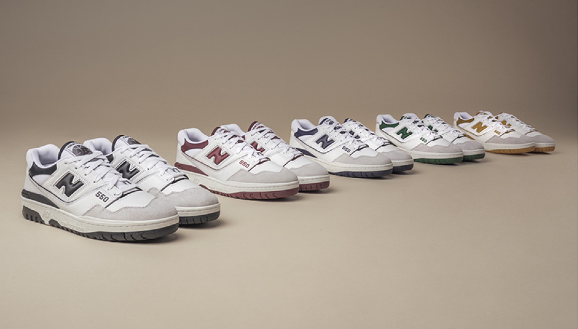 The New Balance 550 are back in play