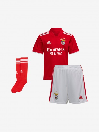 Kit Adidas Equipación Principal S. L. Benfica Kids 21/22