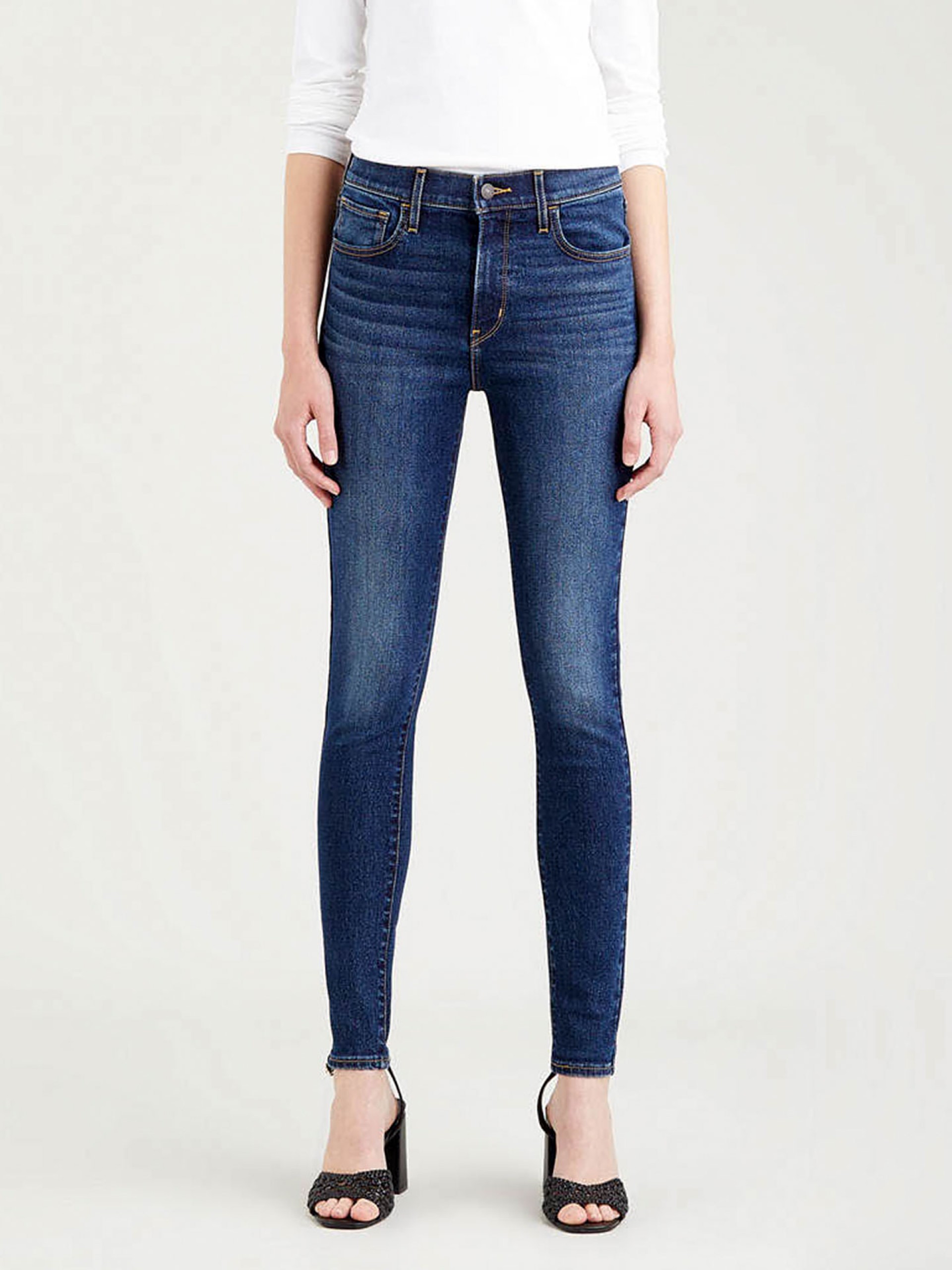Calças de Ganga Levis 720 High Rise Super Skinny
