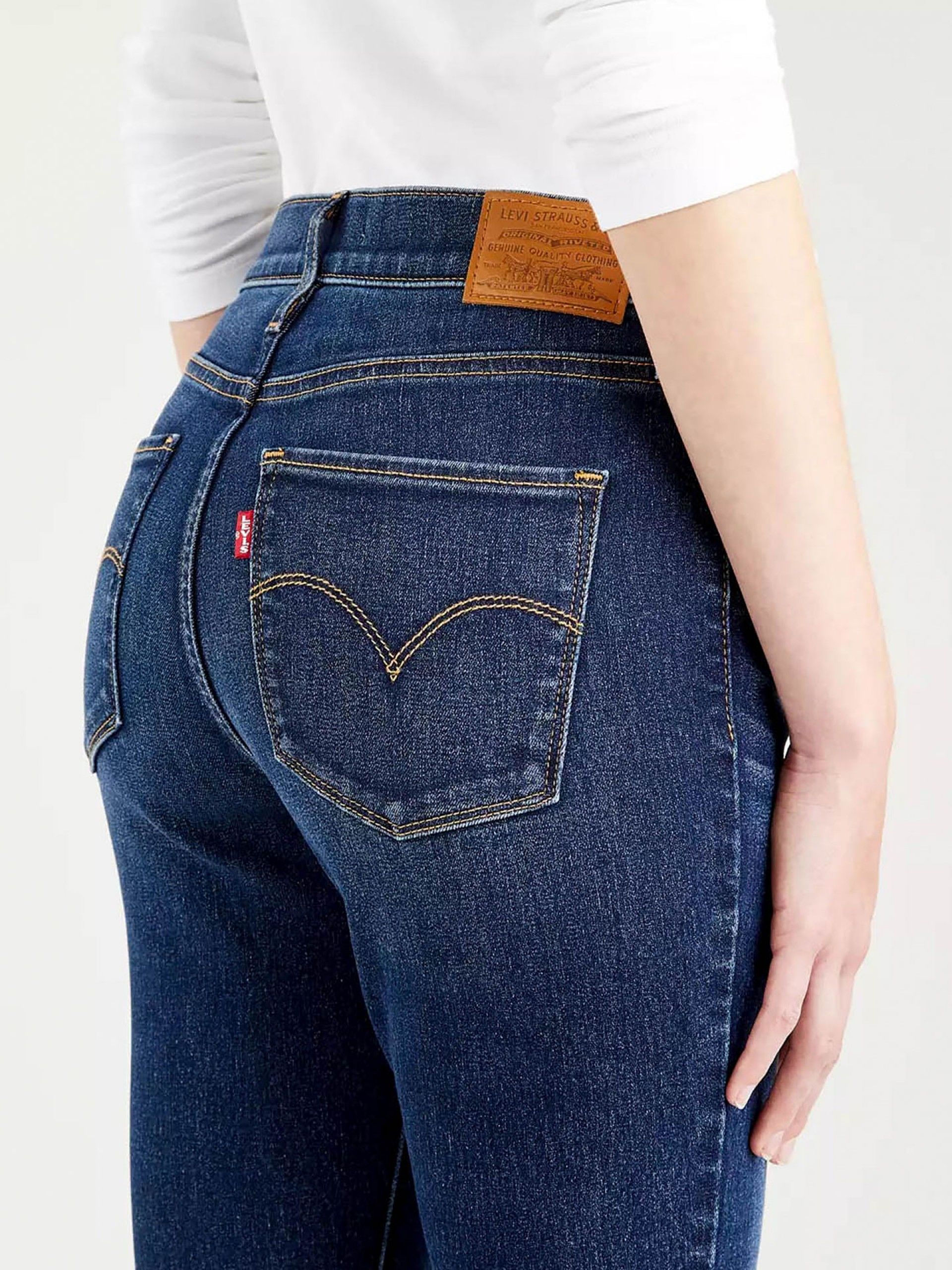 Calças de Ganga Levis 720 High Rise Super Skinny