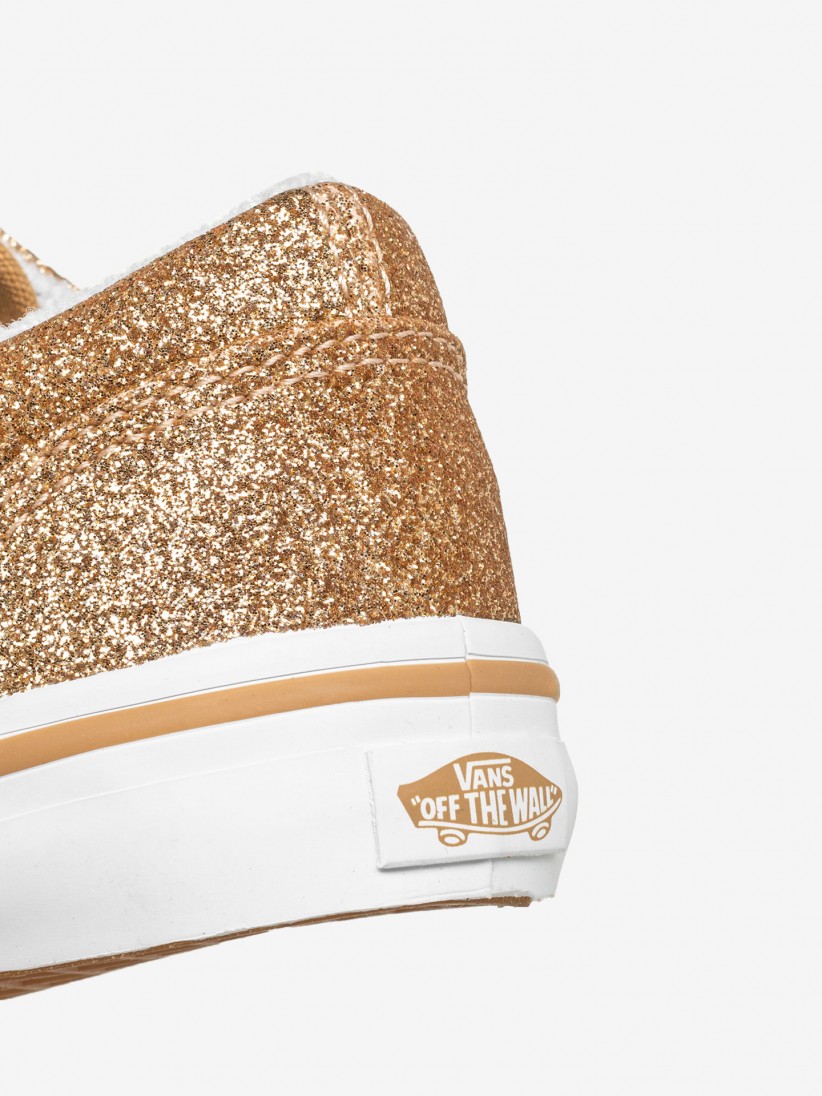 gold sequin vans