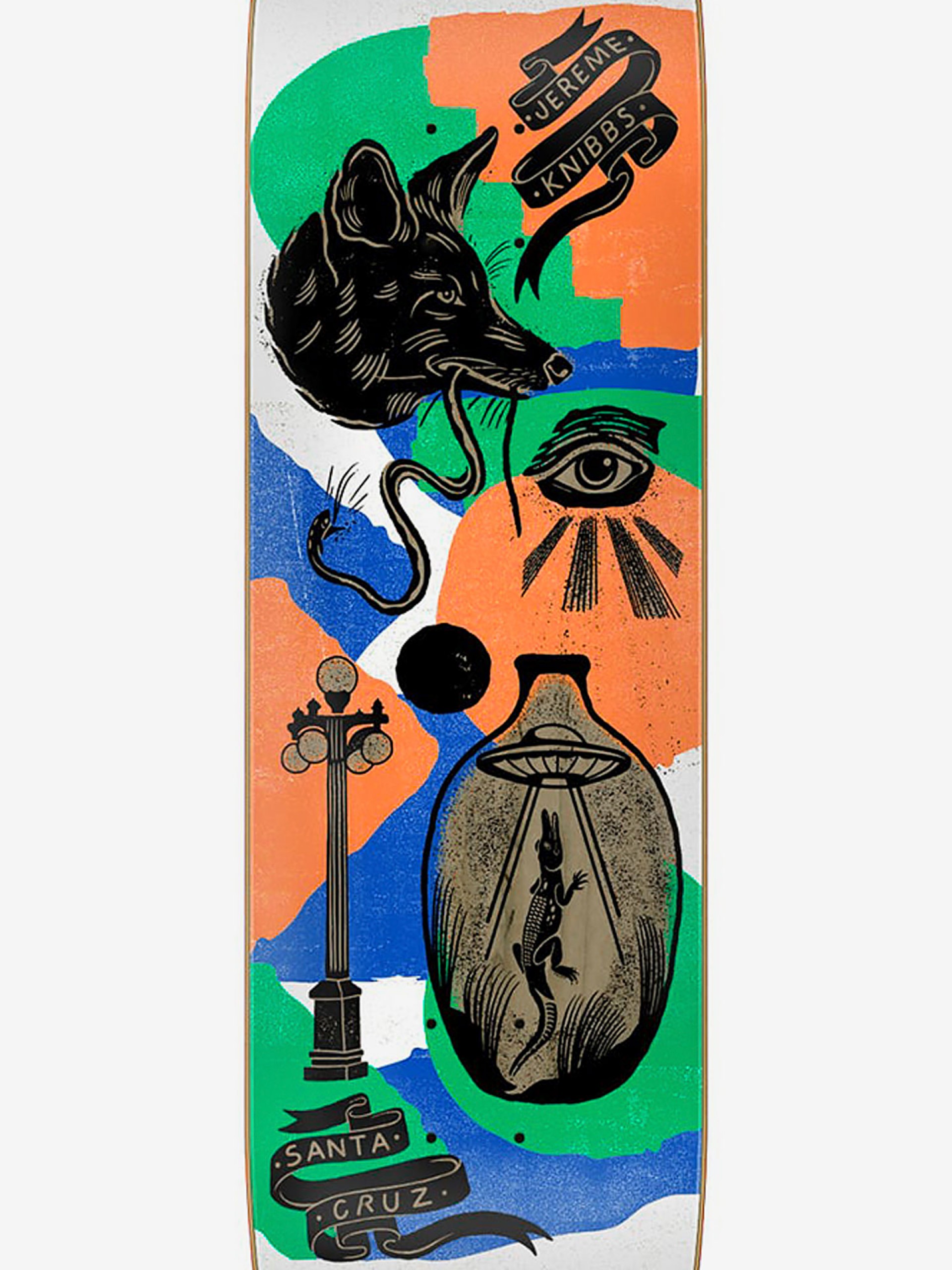 Tábua Santa Cruz Powerply Deck Knibbs Seeker 8.27