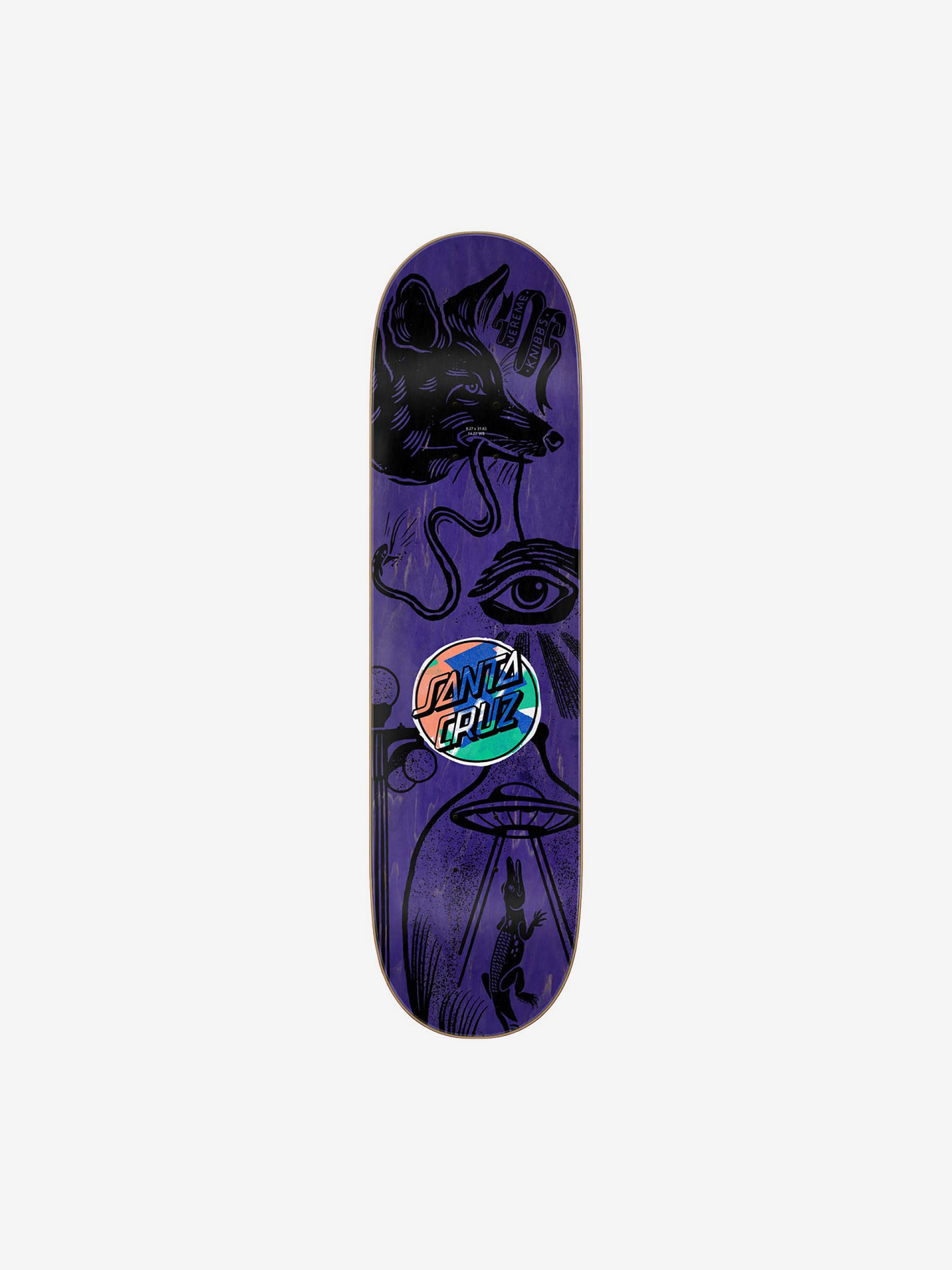 Tábua Santa Cruz Powerply Deck Knibbs Seeker 8.27