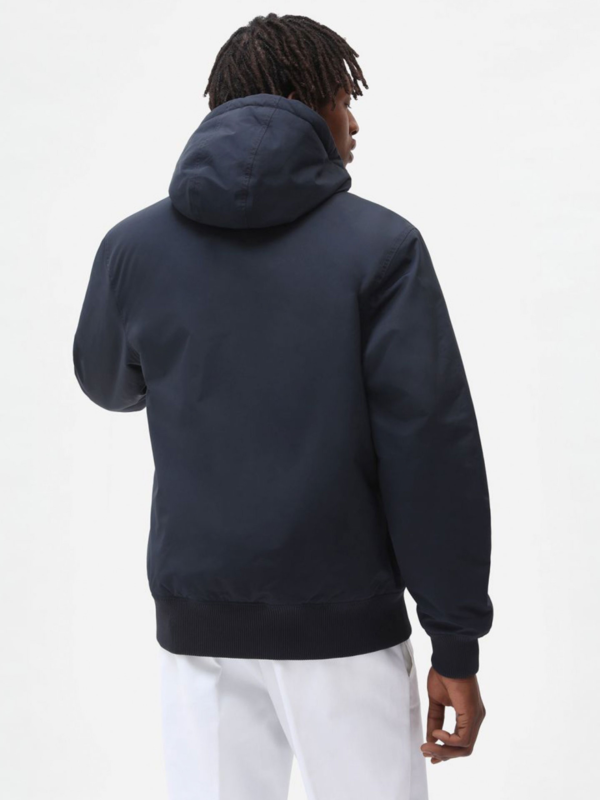 Dickies New Sarpy Navy Blue Hooded Jacket