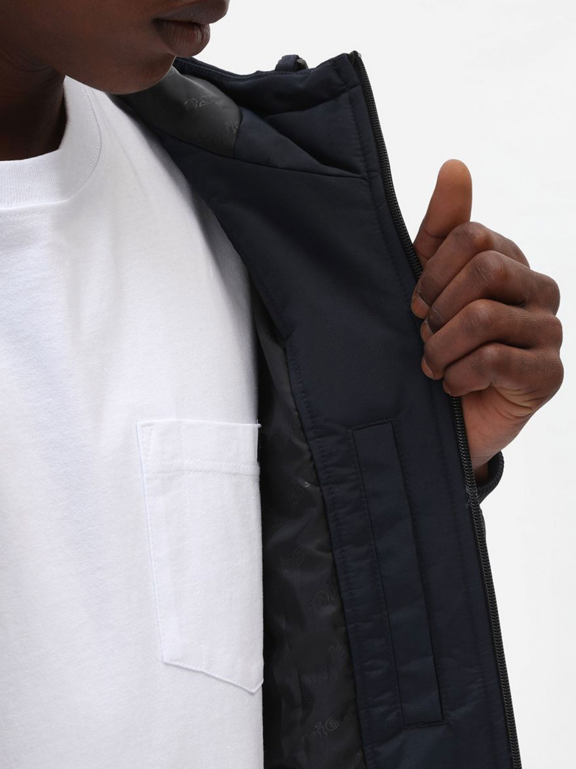 Dickies New Sarpy Navy Blue Hooded Jacket