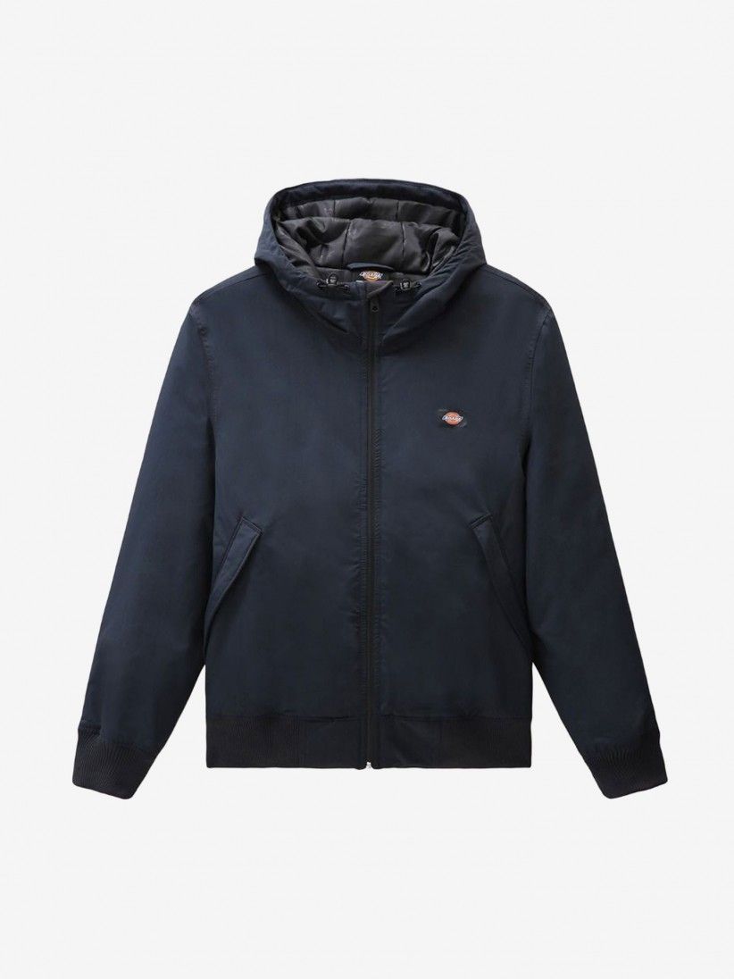 Dickies New Sarpy Navy Blue Hooded Jacket Dickies New Sarpy Navy Blue Hooded Jacket