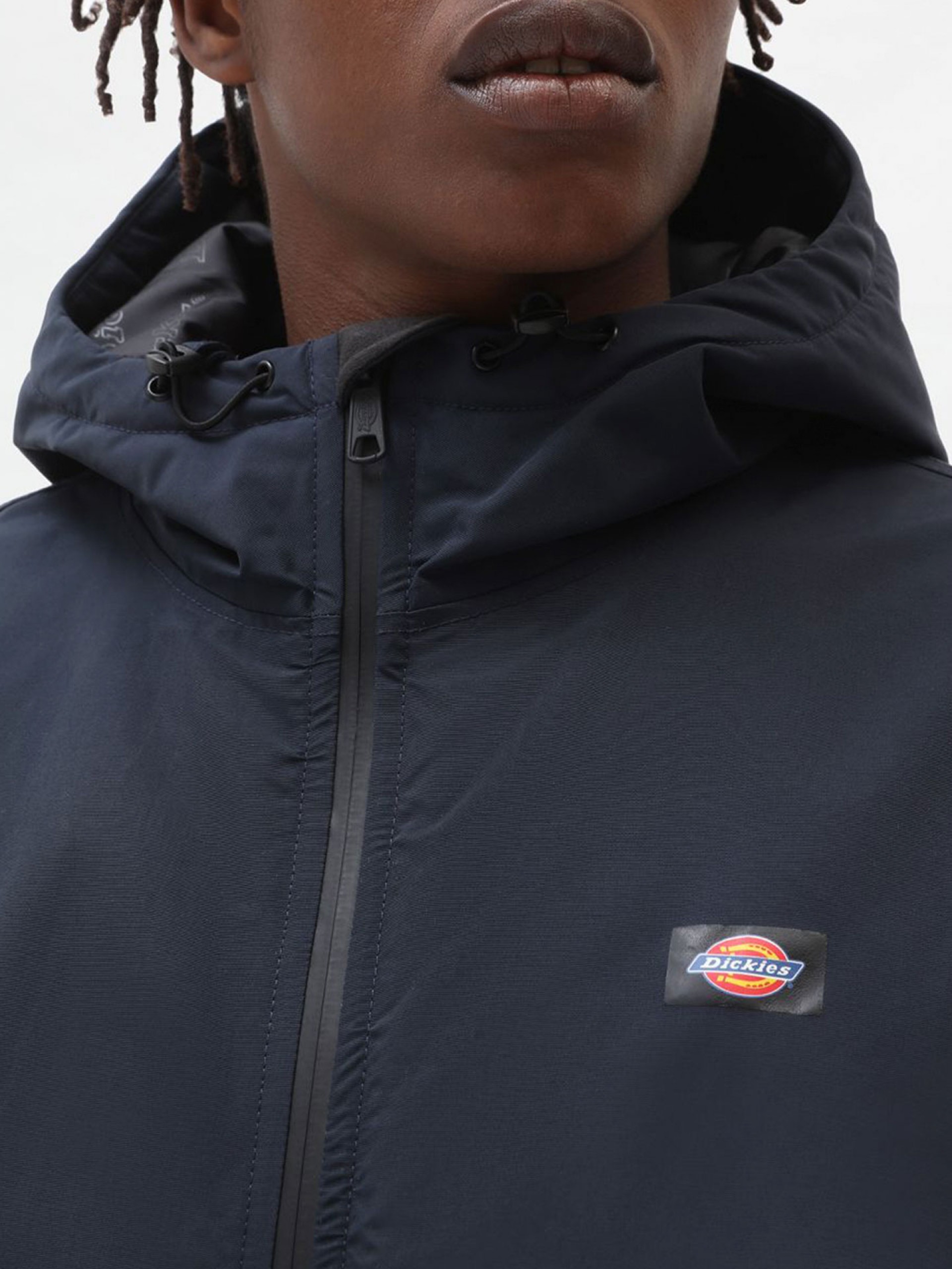 Dickies New Sarpy Navy Blue Hooded Jacket