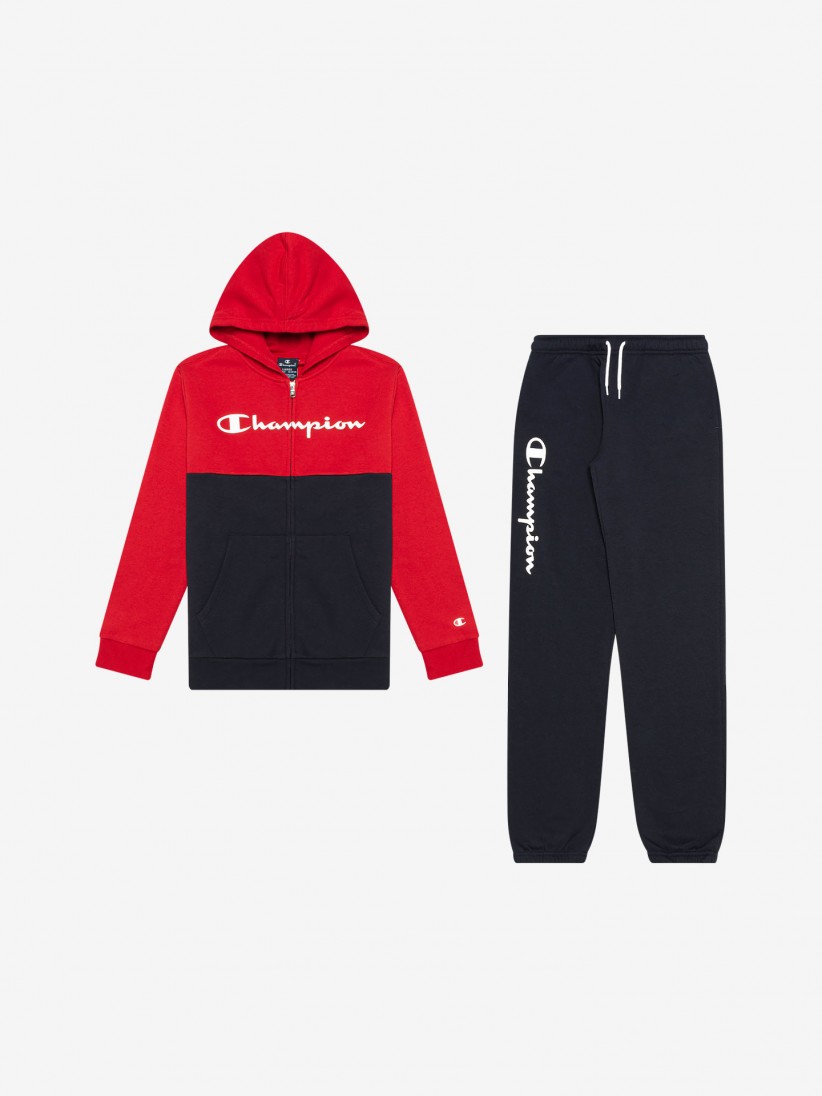 Comprar Champion Chándal Abierto Niños Legacy 305427 Negro/Gris por 24,95 €
