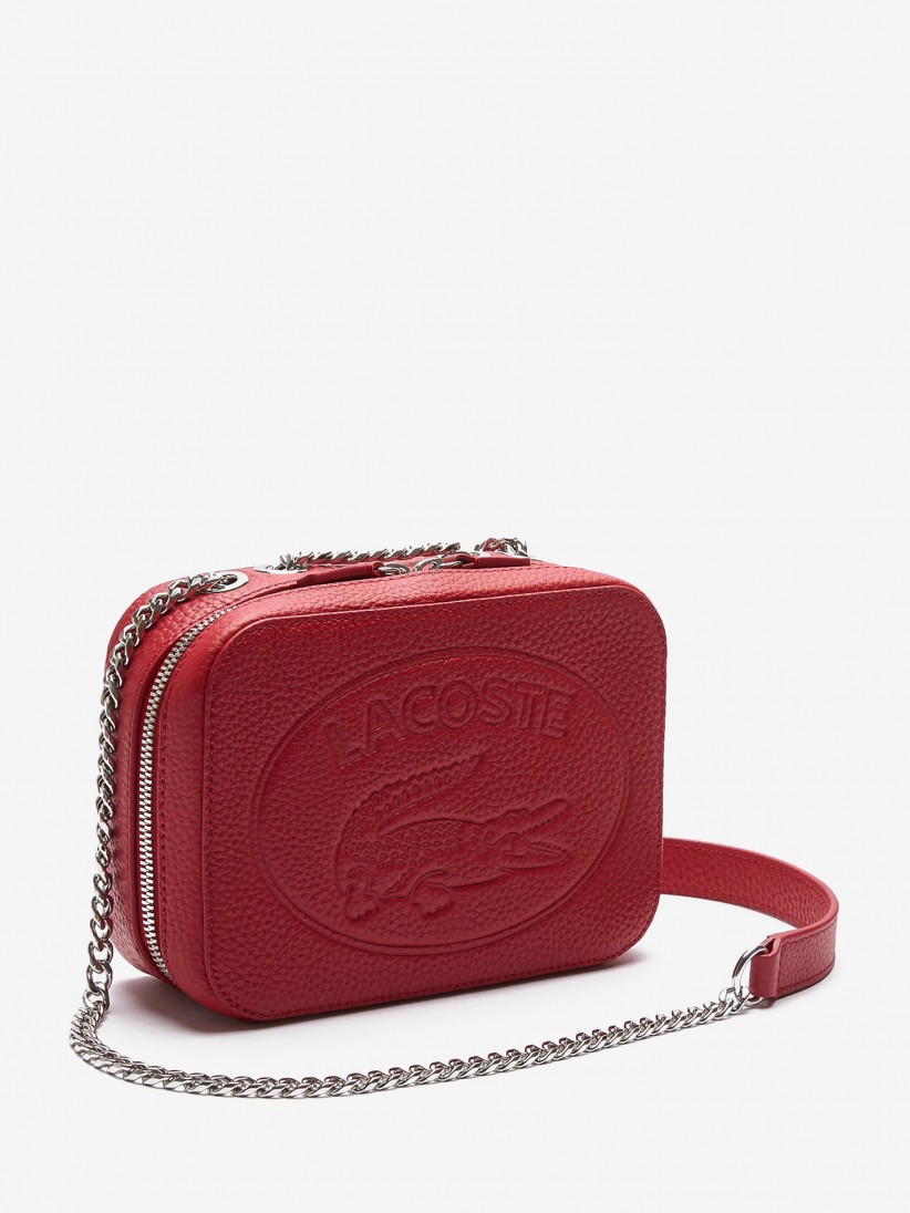 lacoste flap bolsa