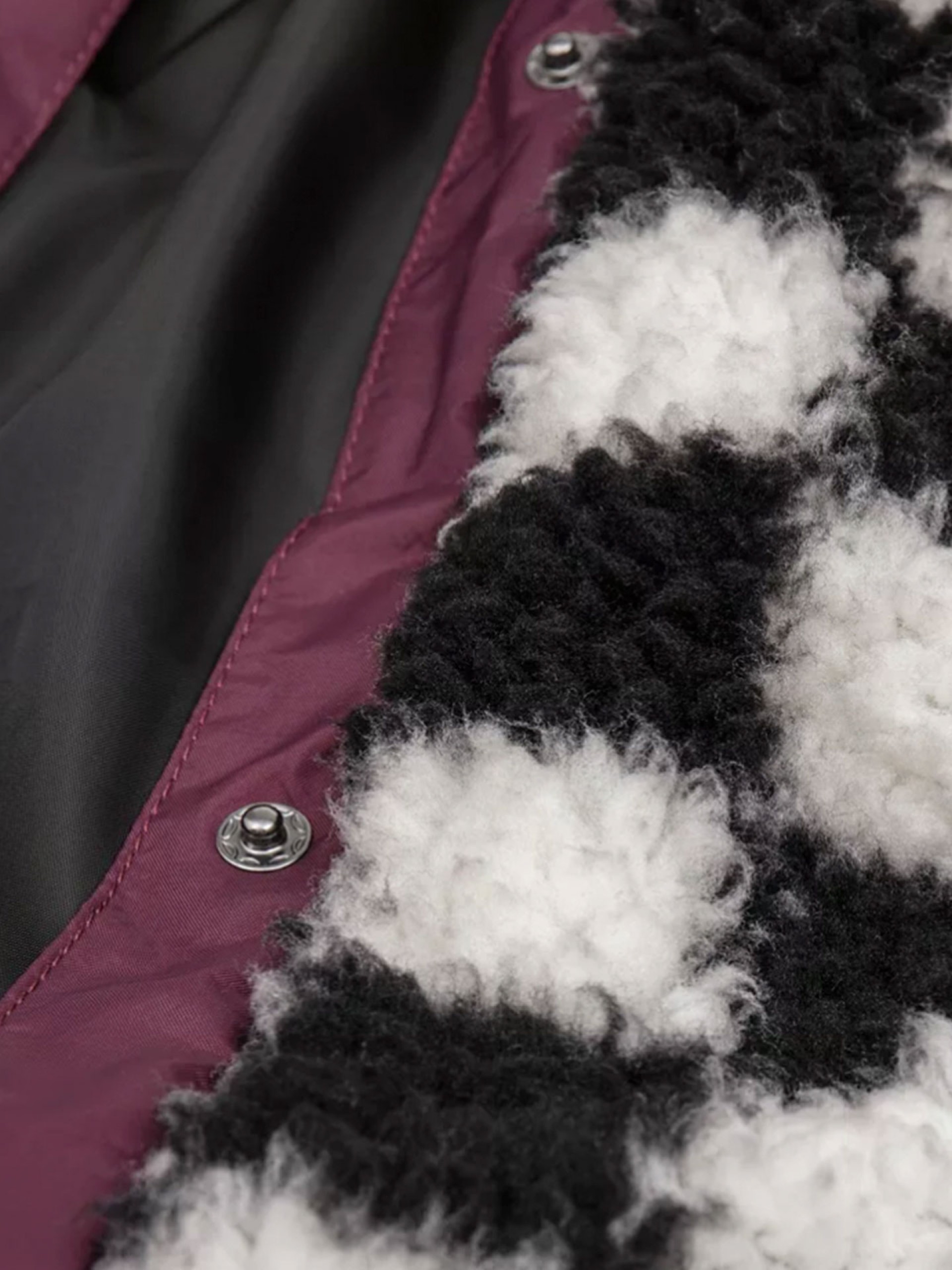 Vans Dreaming Sherpa Checkerboard Jacket