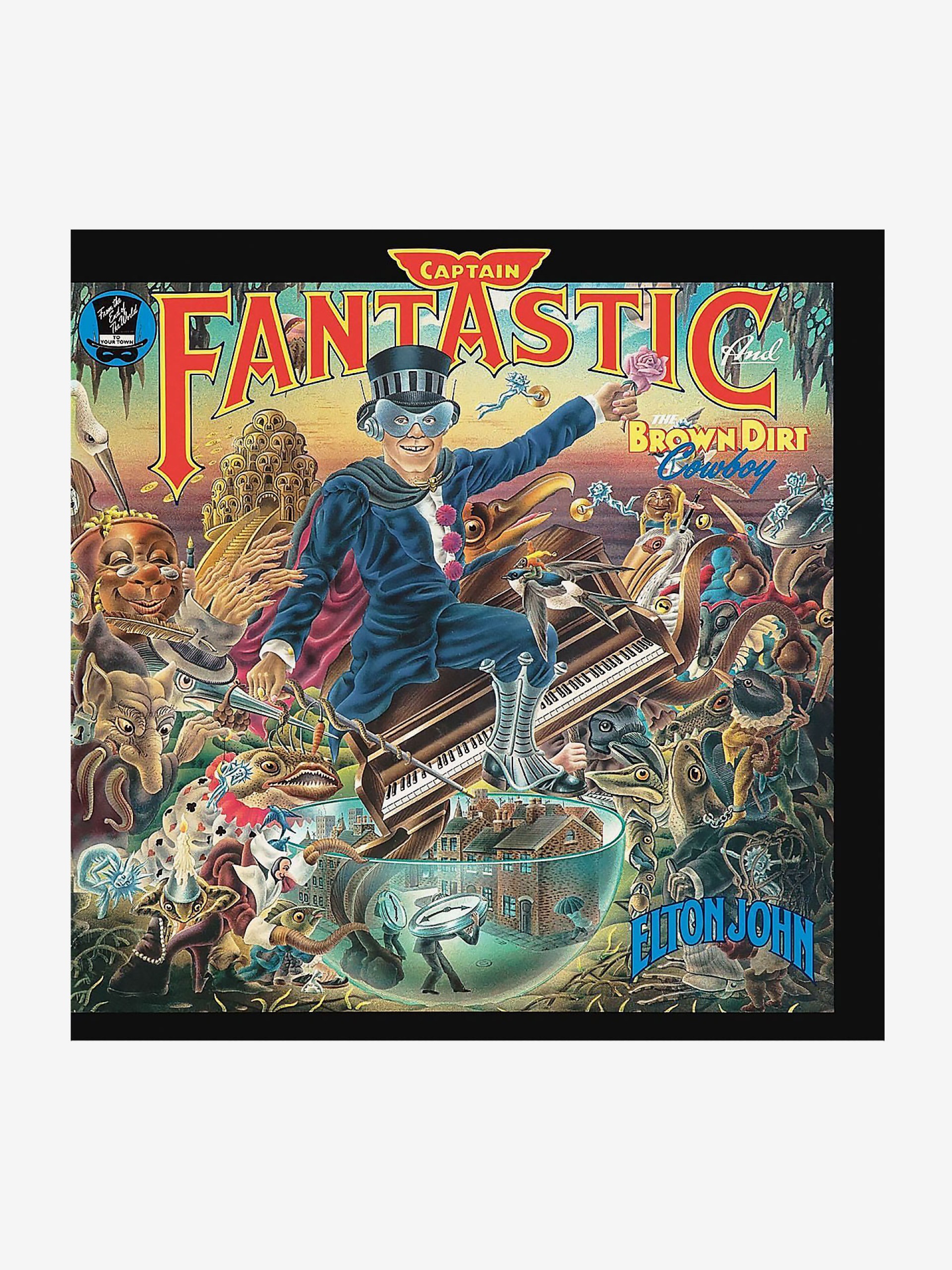 Disco de Vinilo Elton John - Captain Fantastic and the Bro
