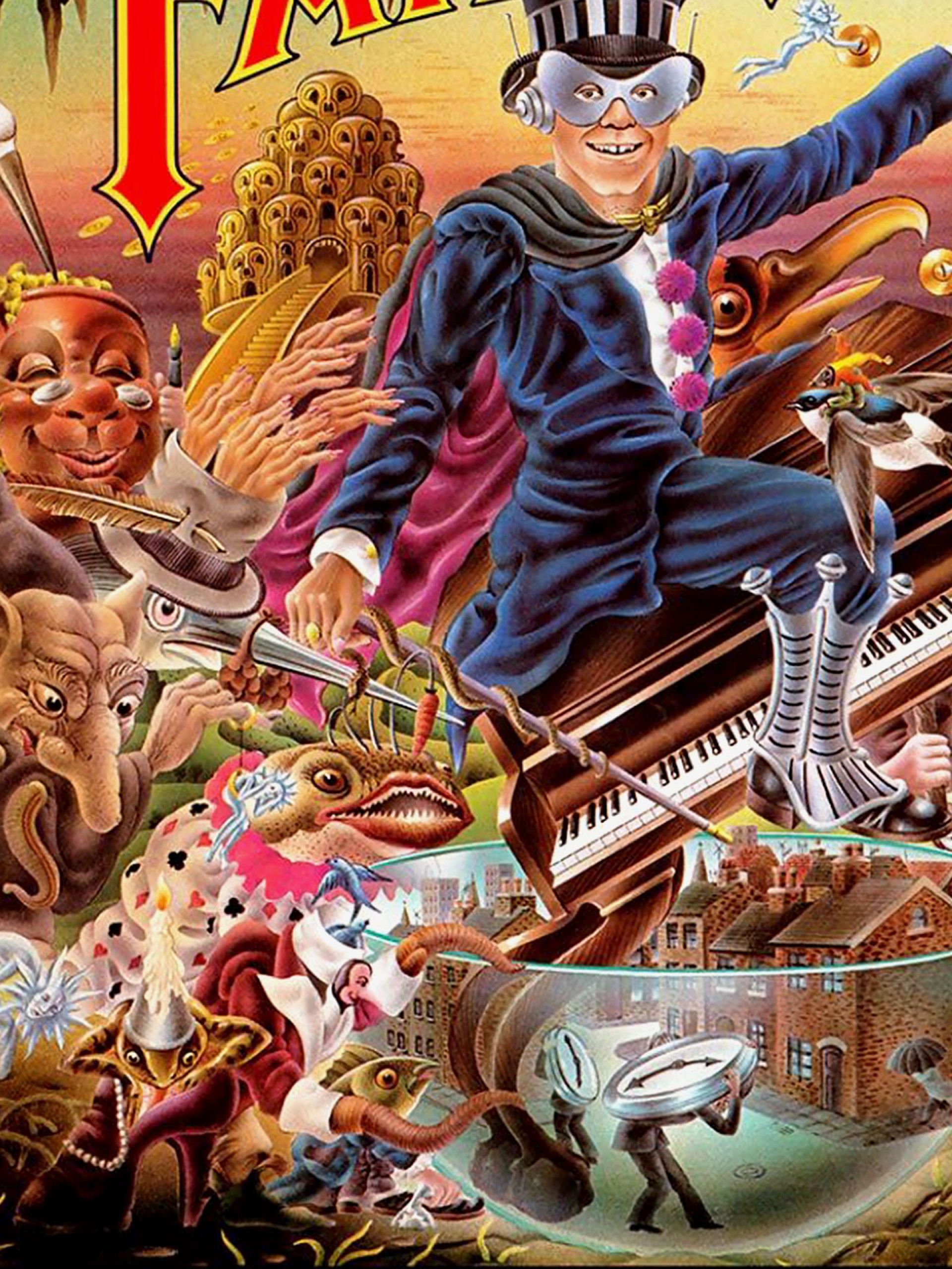 Disco de Vinilo Elton John - Captain Fantastic and the Bro