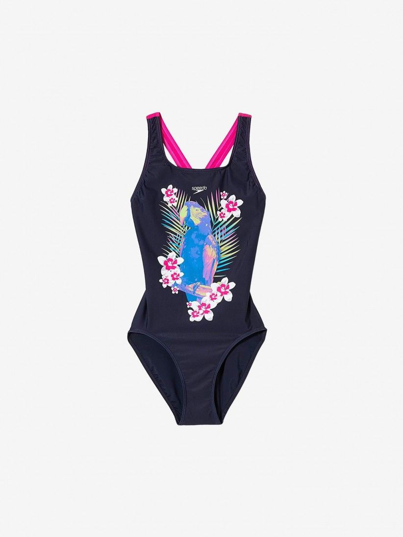 Speedo Jungle Glow Swimsuit