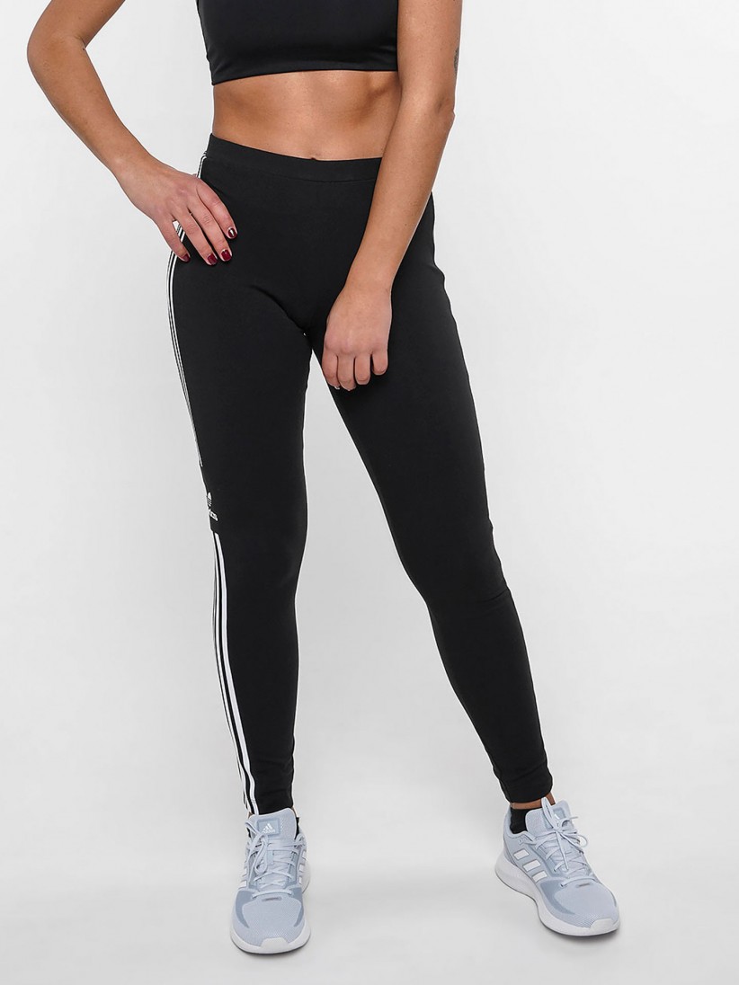 grey adidas trefoil leggings