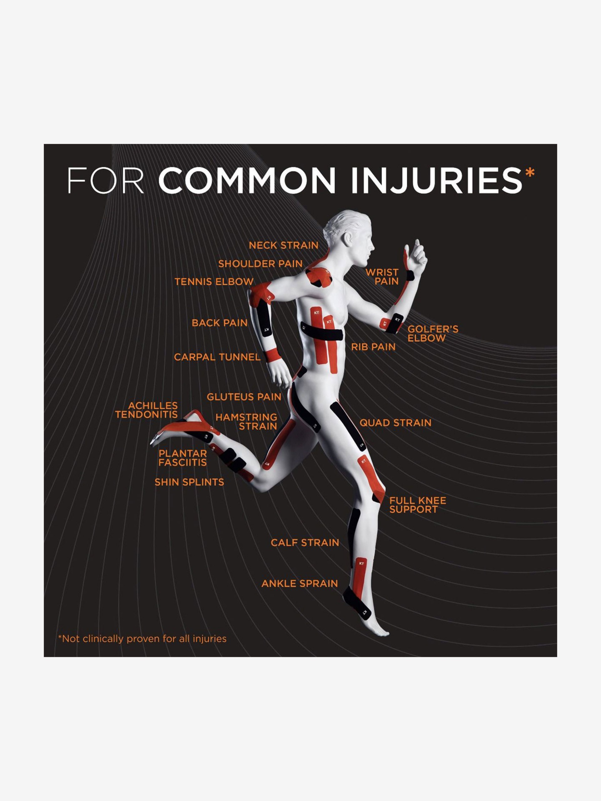 KT Tape Pro Extreme Elastic Sport Tape