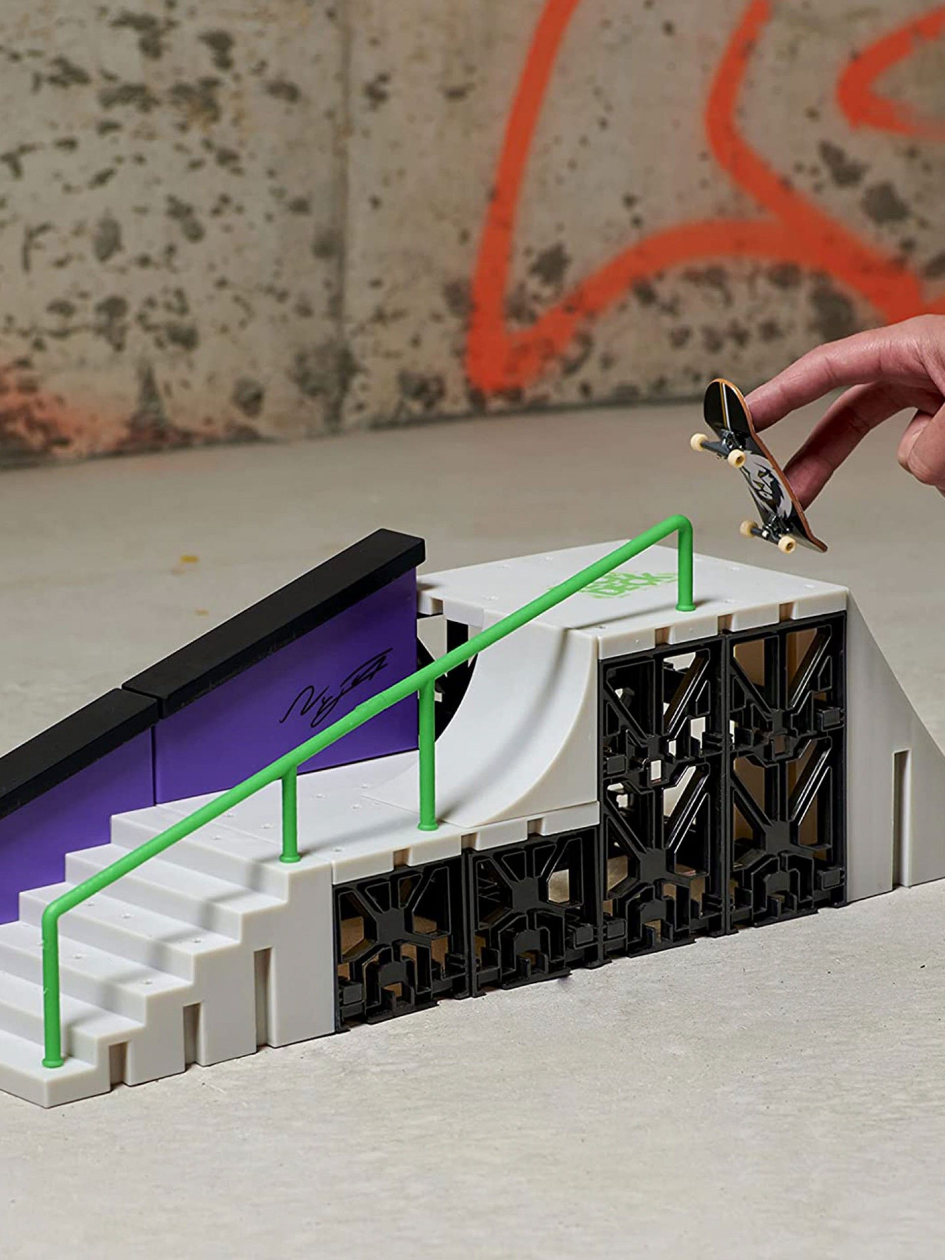 Rampa Fingerboards Tech Deck Nyjah Huston Skatepark