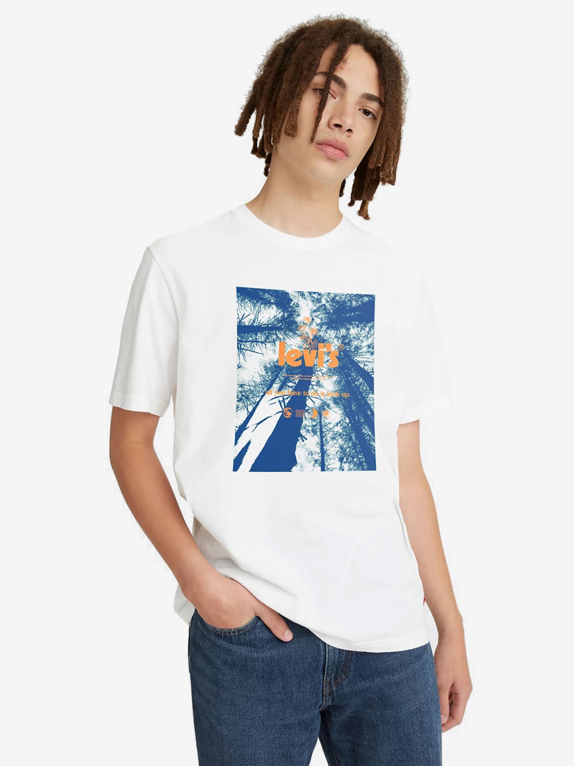 T-shirt Levis Relaxed Look Up