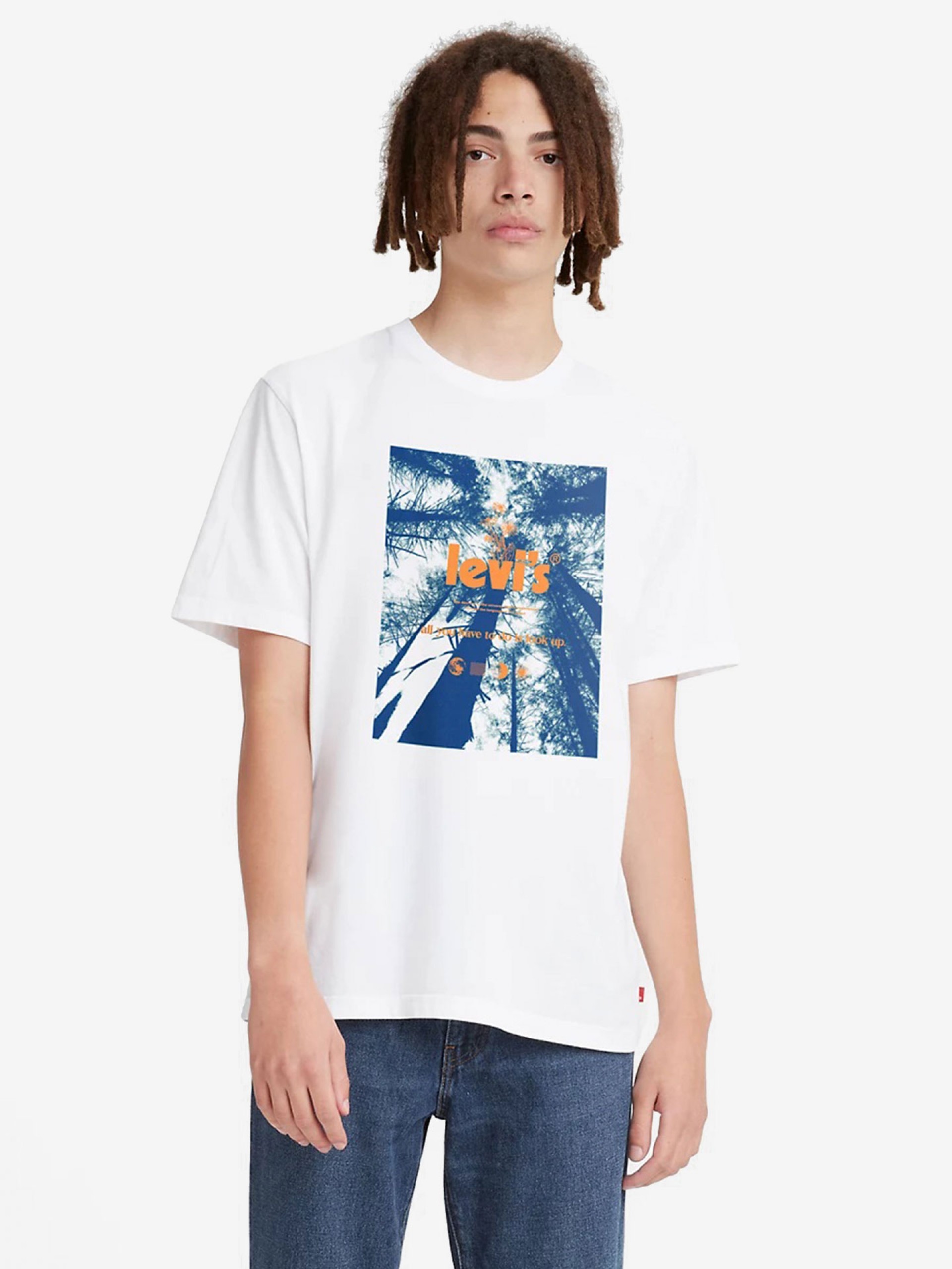 T-shirt Levis Relaxed Look Up